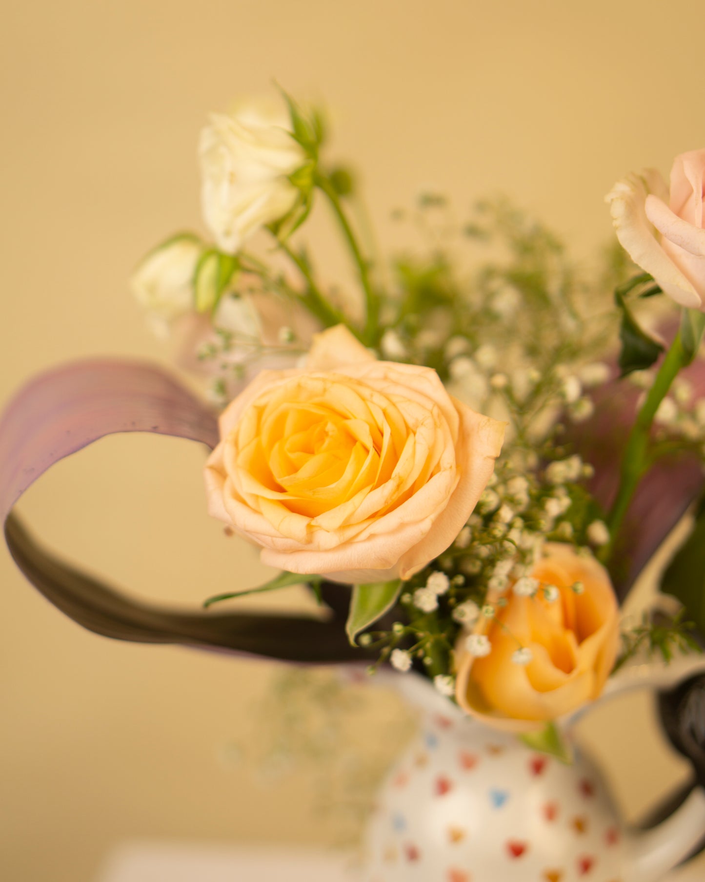 Dear Mom, With Roses – Mother’s Day Vase Arrangement