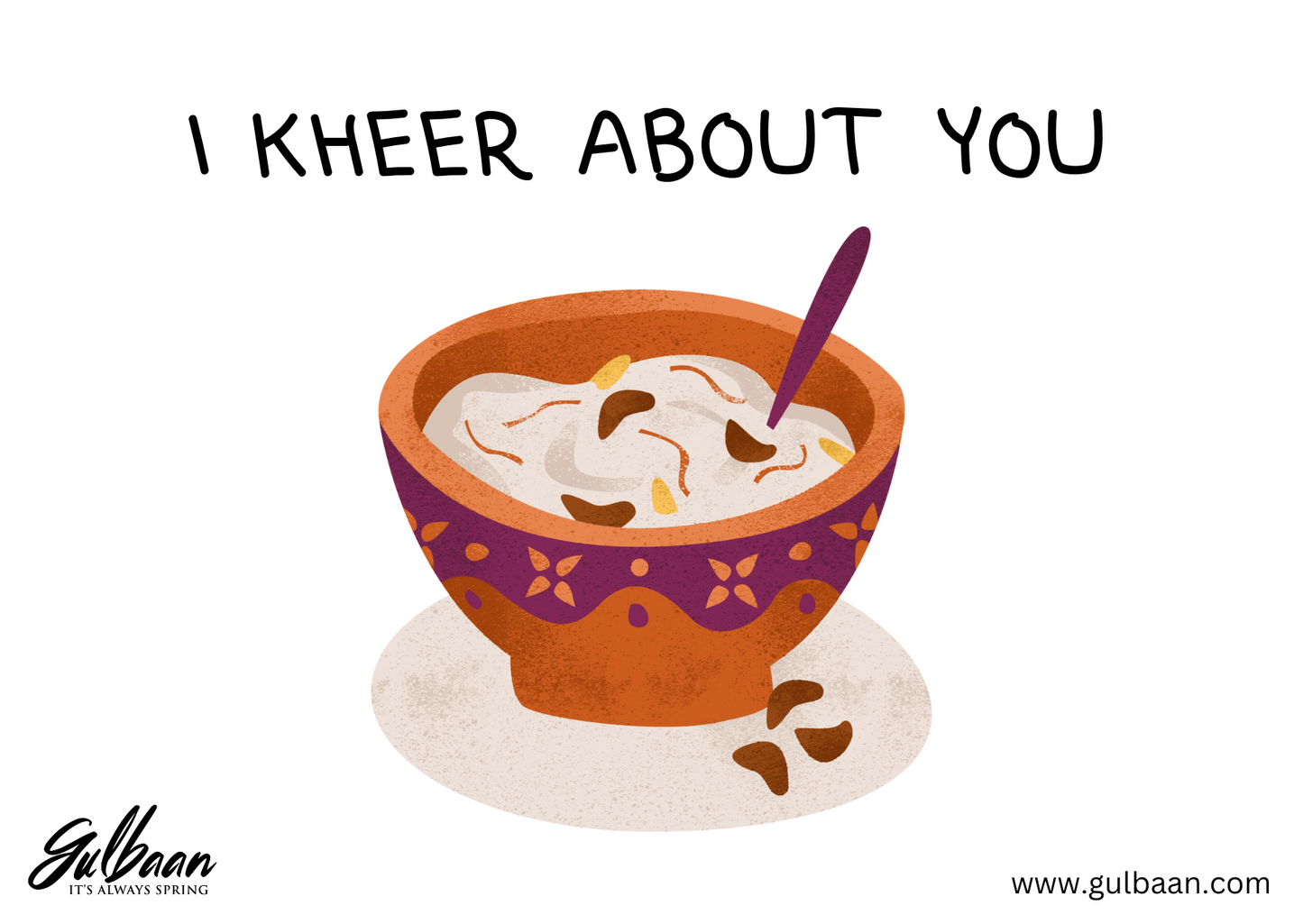 Card - I Kheer About You