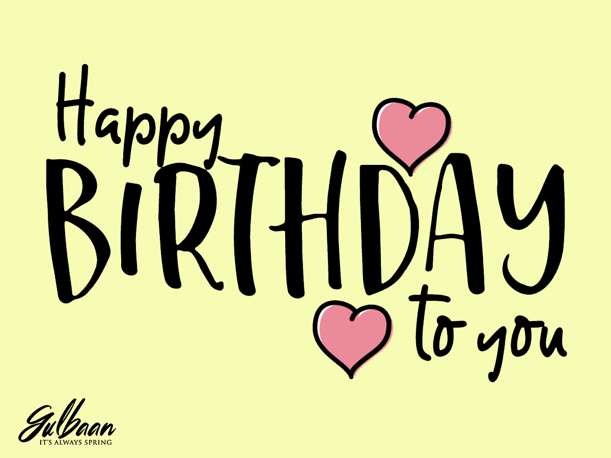 Card - Happy Birthday