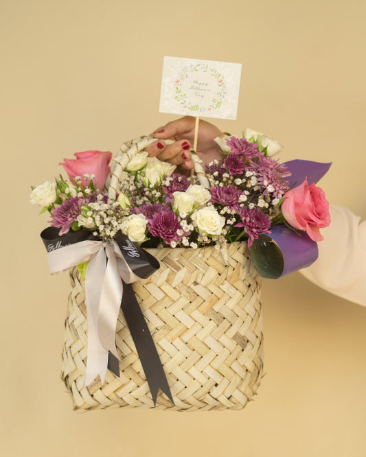 Lavender Love – Mother’s Day Floral Bag