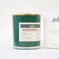 Rose & Vanilla Candle - 100% Soy