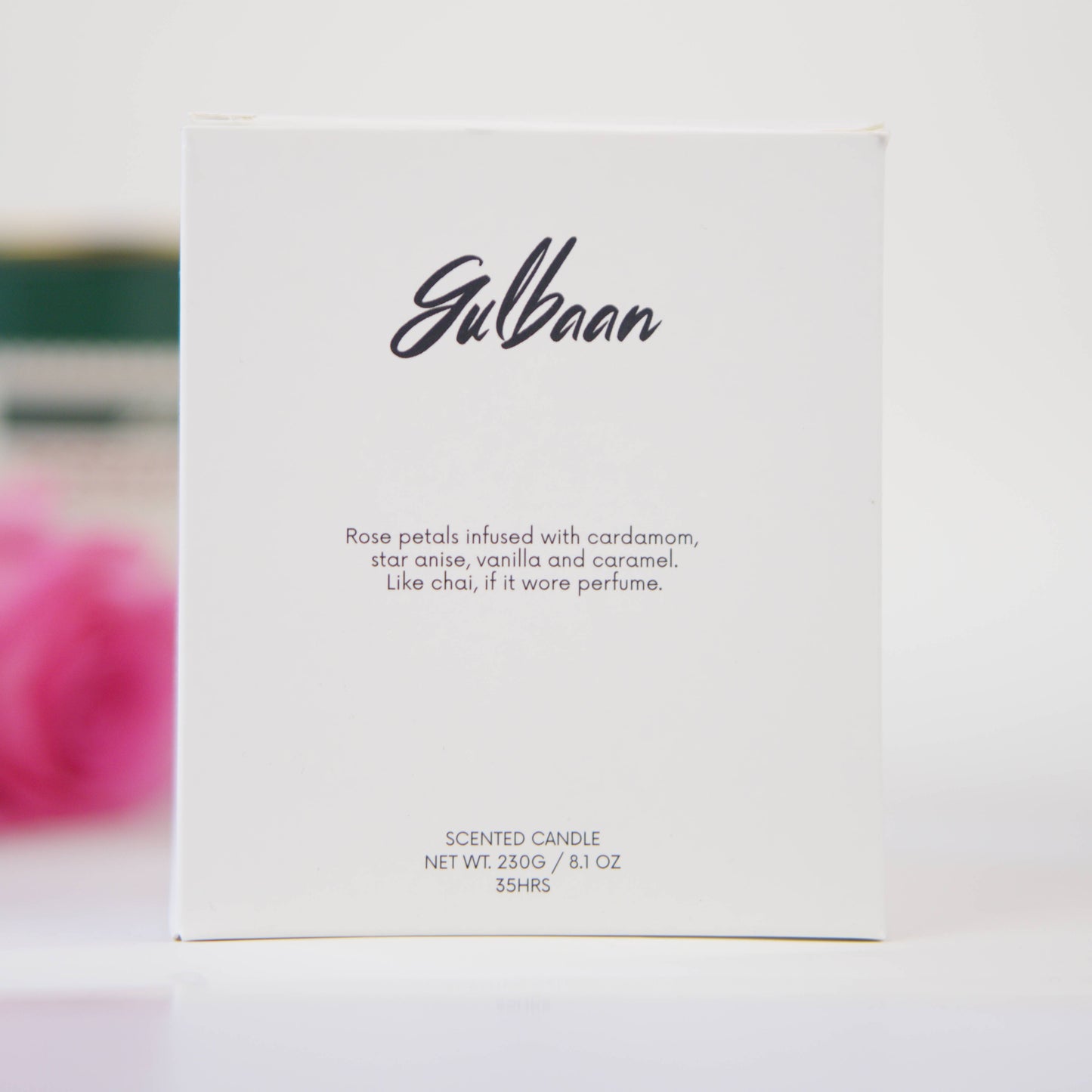 Rose & Vanilla Candle - 100% Soy