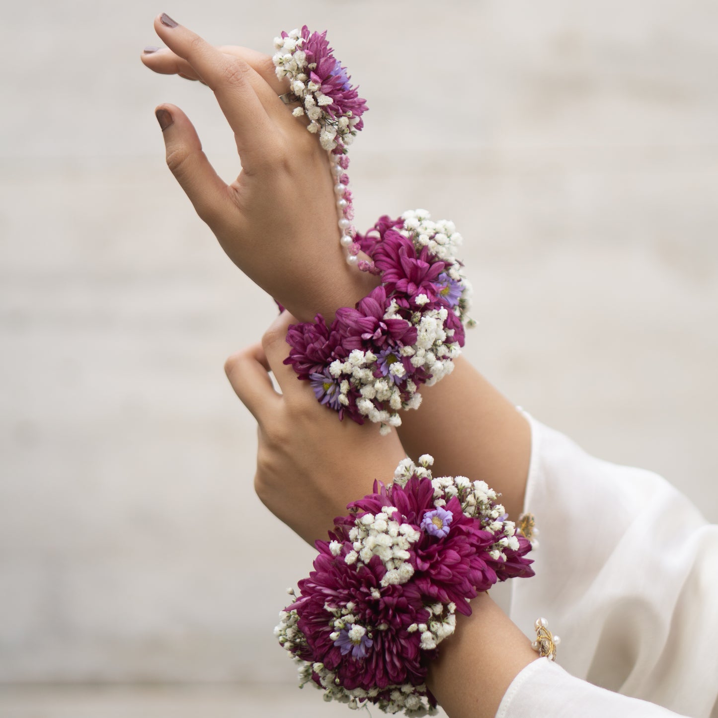 Moonlight Gajra pair