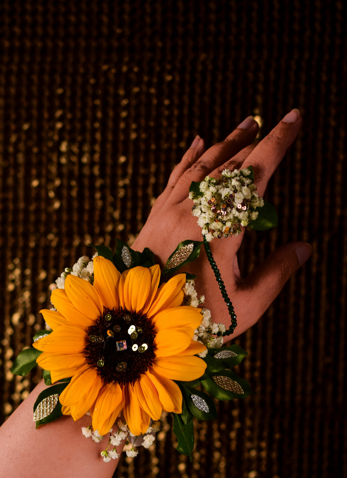 Surajmukhi — Floral Jewellery Set