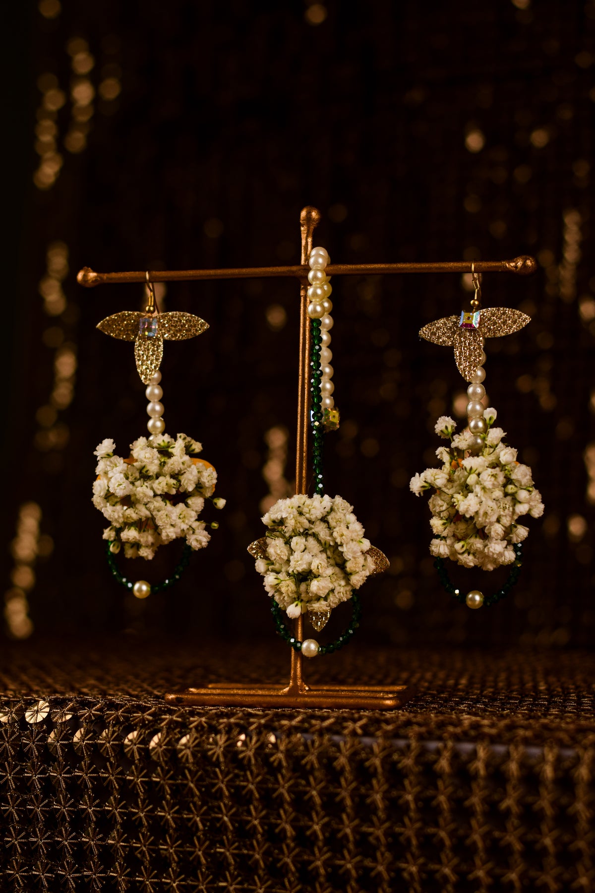 Surajmukhi — Floral Jewellery Set