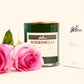 Rose & Vanilla Candle - 100% Soy
