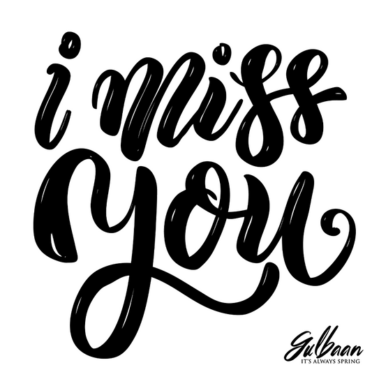 Card - I miss you