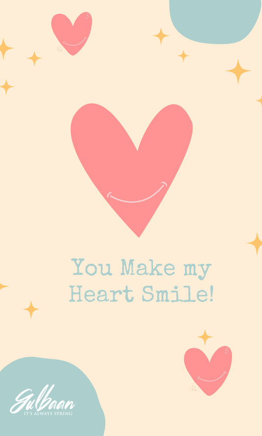 Card - You Make My Heart Smile